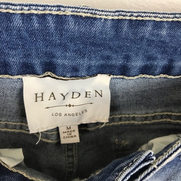 Hayden Los Angeles Jeans Size S M High Waisted - Picture 13 of 14